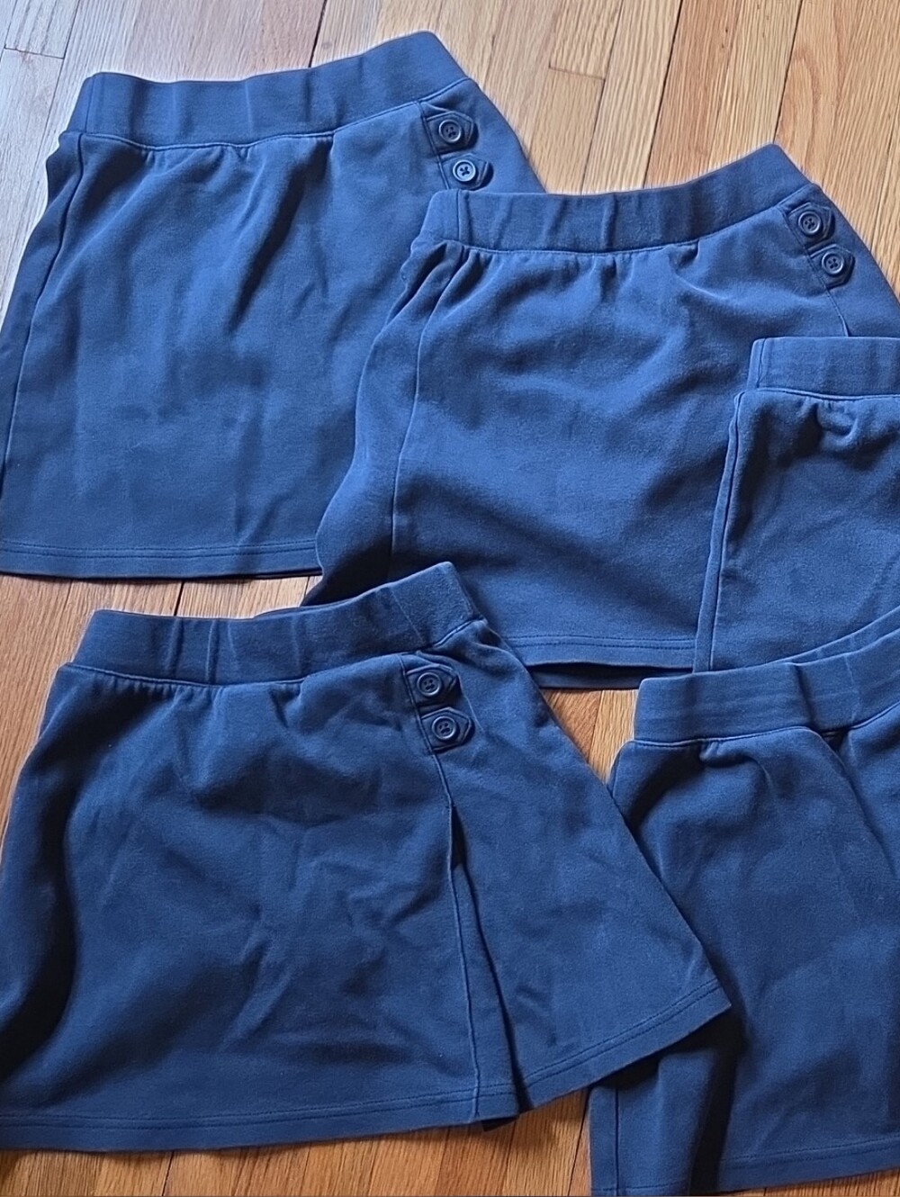 Cat & Jack Navy Girls Knit Skort - Pack of Four